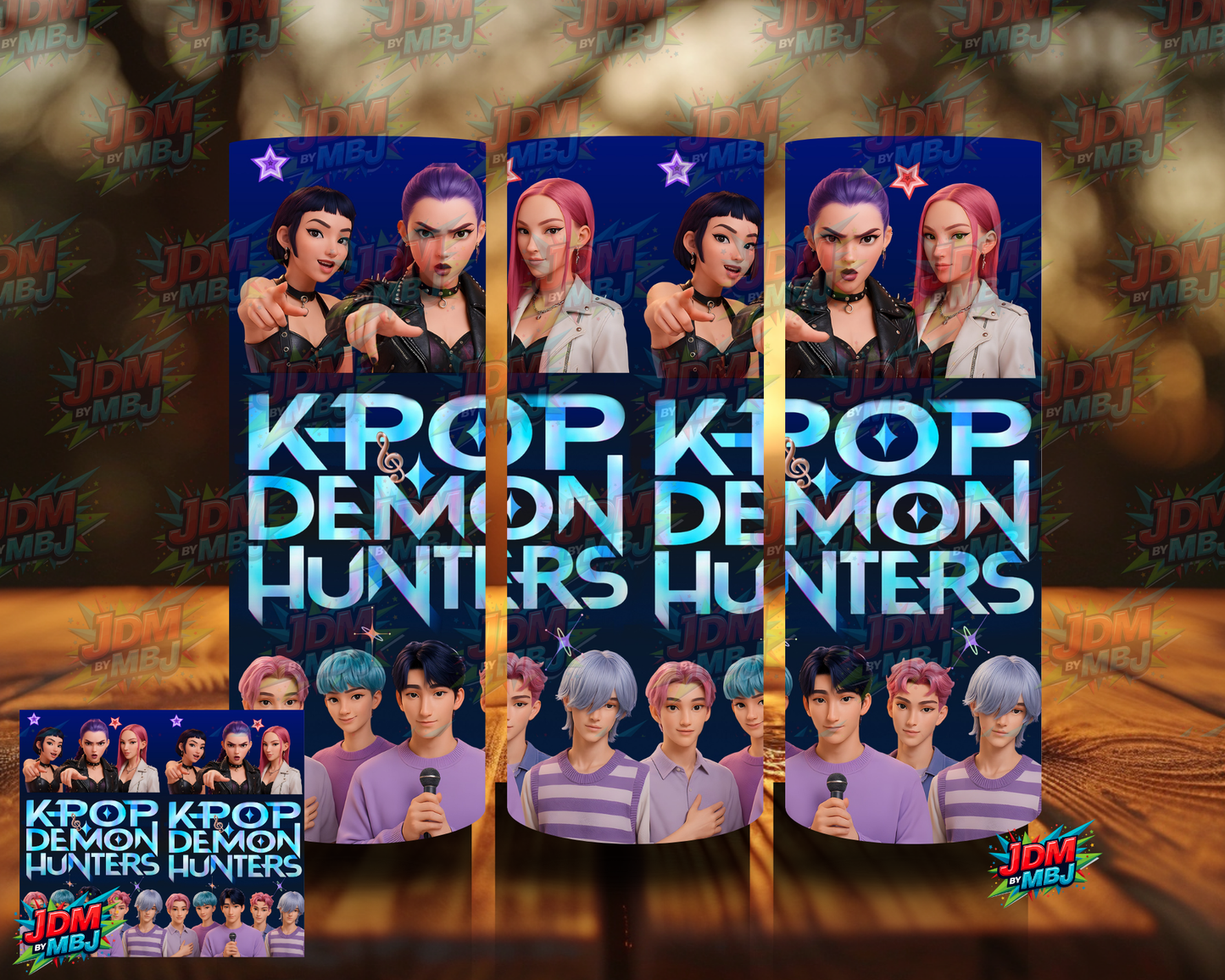 Inspired by K-POP Demon Hunters Sublimation Prints Volume 3