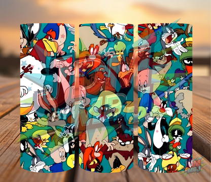 Inspirado en las impresiones de sublimación de Looney Tunes