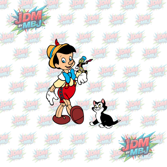 Iron On - Pinocchio DTF