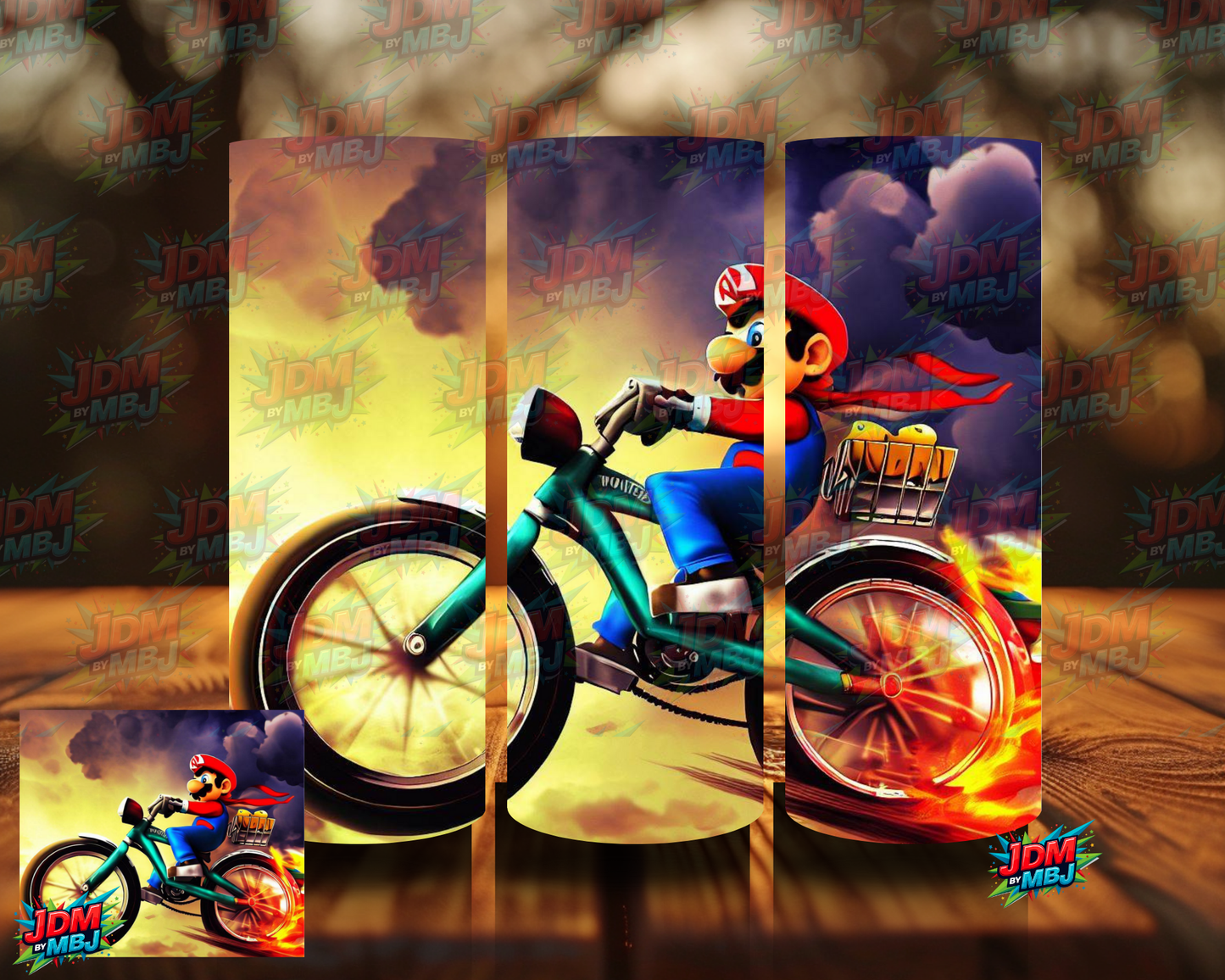 Inspired by Super Mario Sublimation Prints