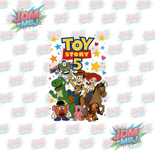 Iron On - Toy Story DTF 20cm