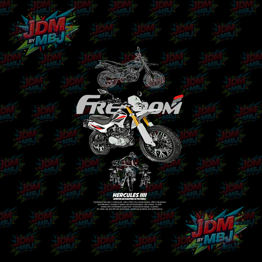 Iron On - Motorcycle  DTF