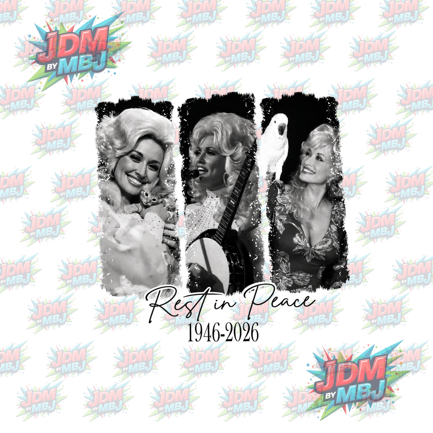 Iron On - Dolly Parton DTF