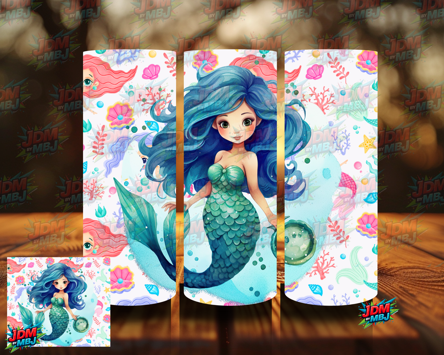 Inspired by The Little Mermaid Sublimation Prints