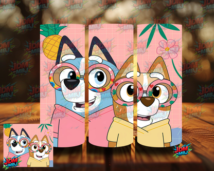 Inspired by Bluey Sublimation Prints