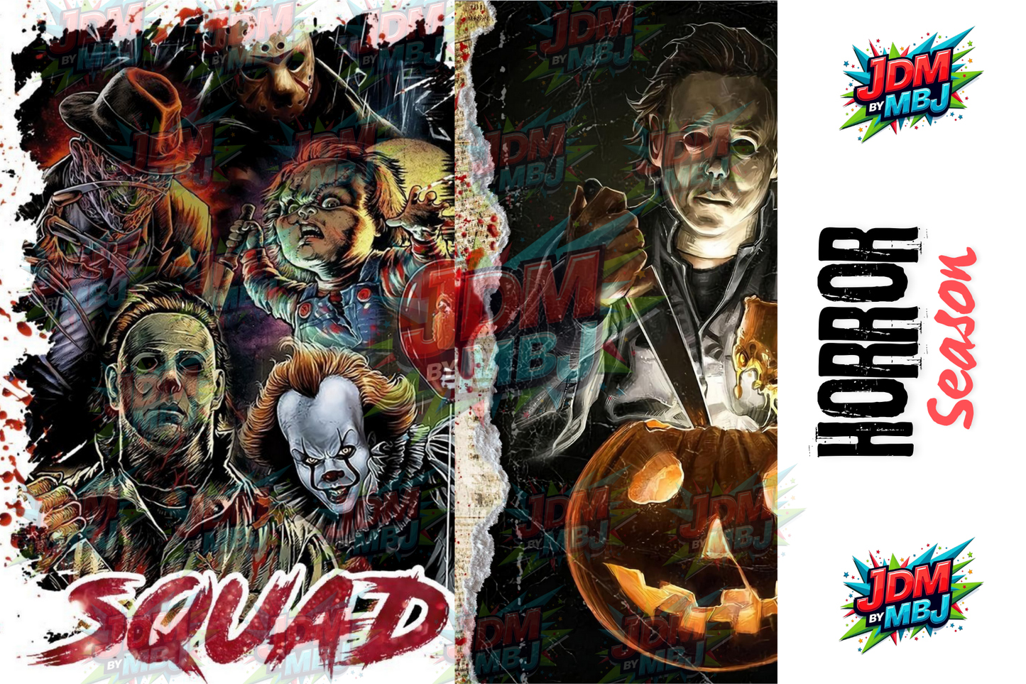 Inspirado en el terror [Volumen 2] Impresiones por sublimación