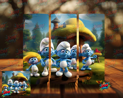 Inspired by Smurf's Sublimation Prints