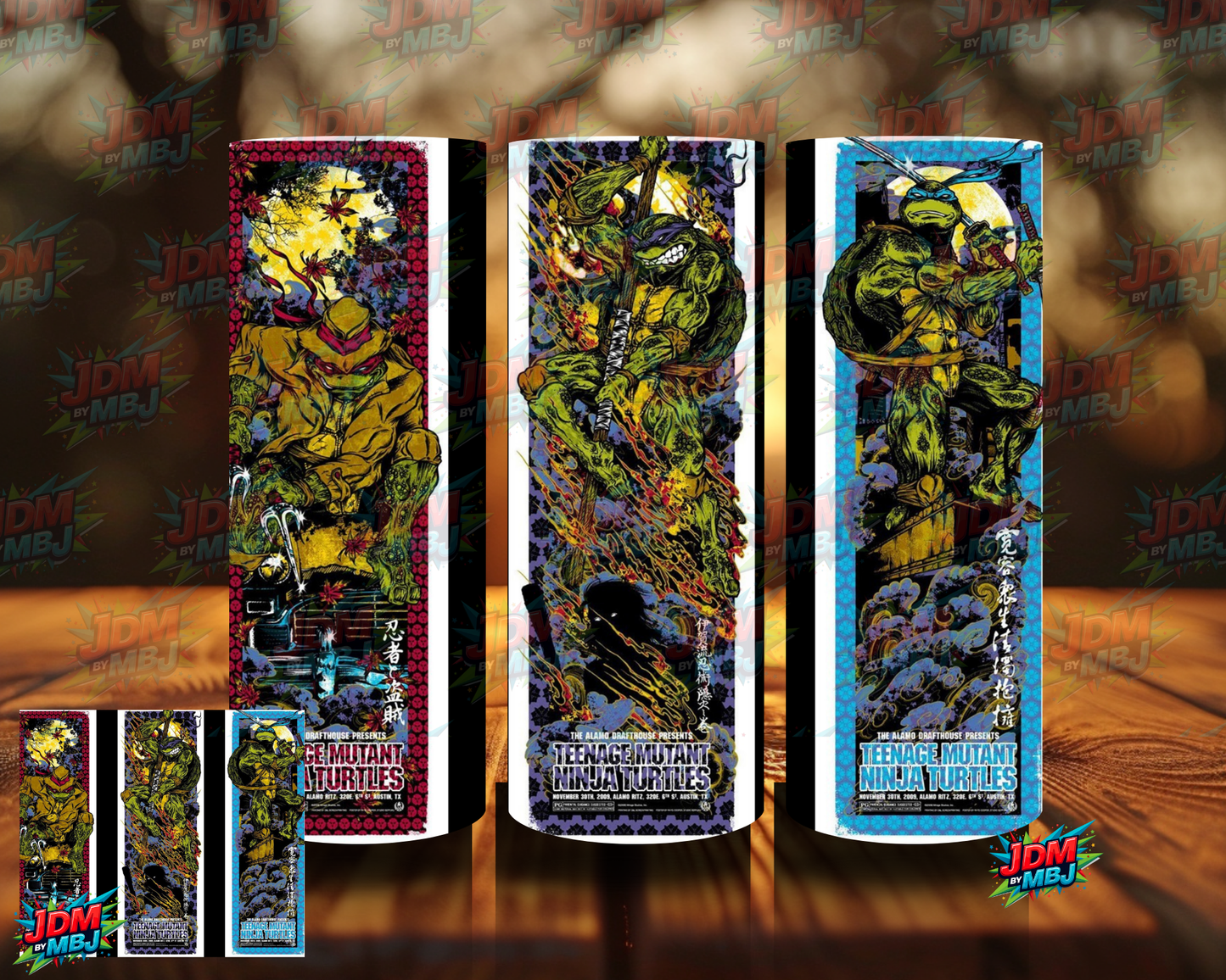 Inspired by Teenage Ninja Turtle Sublimation Prints