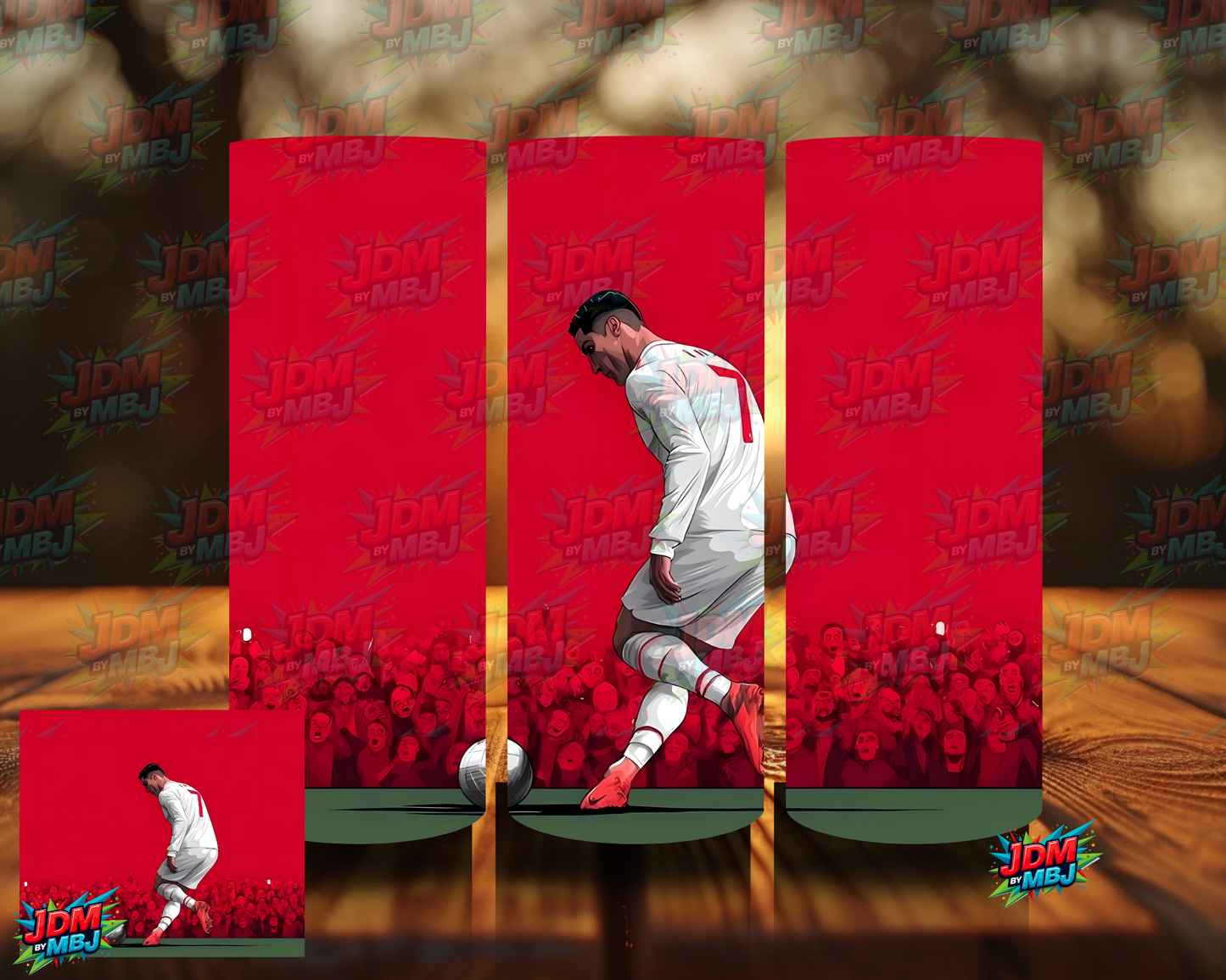 Inspired by Cristiano Ronaldo Sublimation Prints