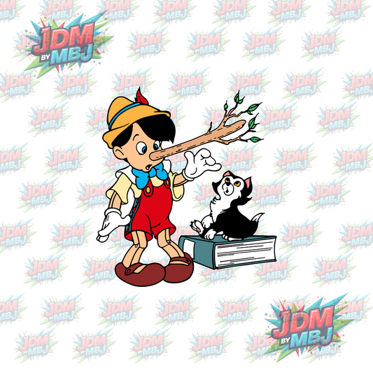 Iron On - Pinocchio DTF