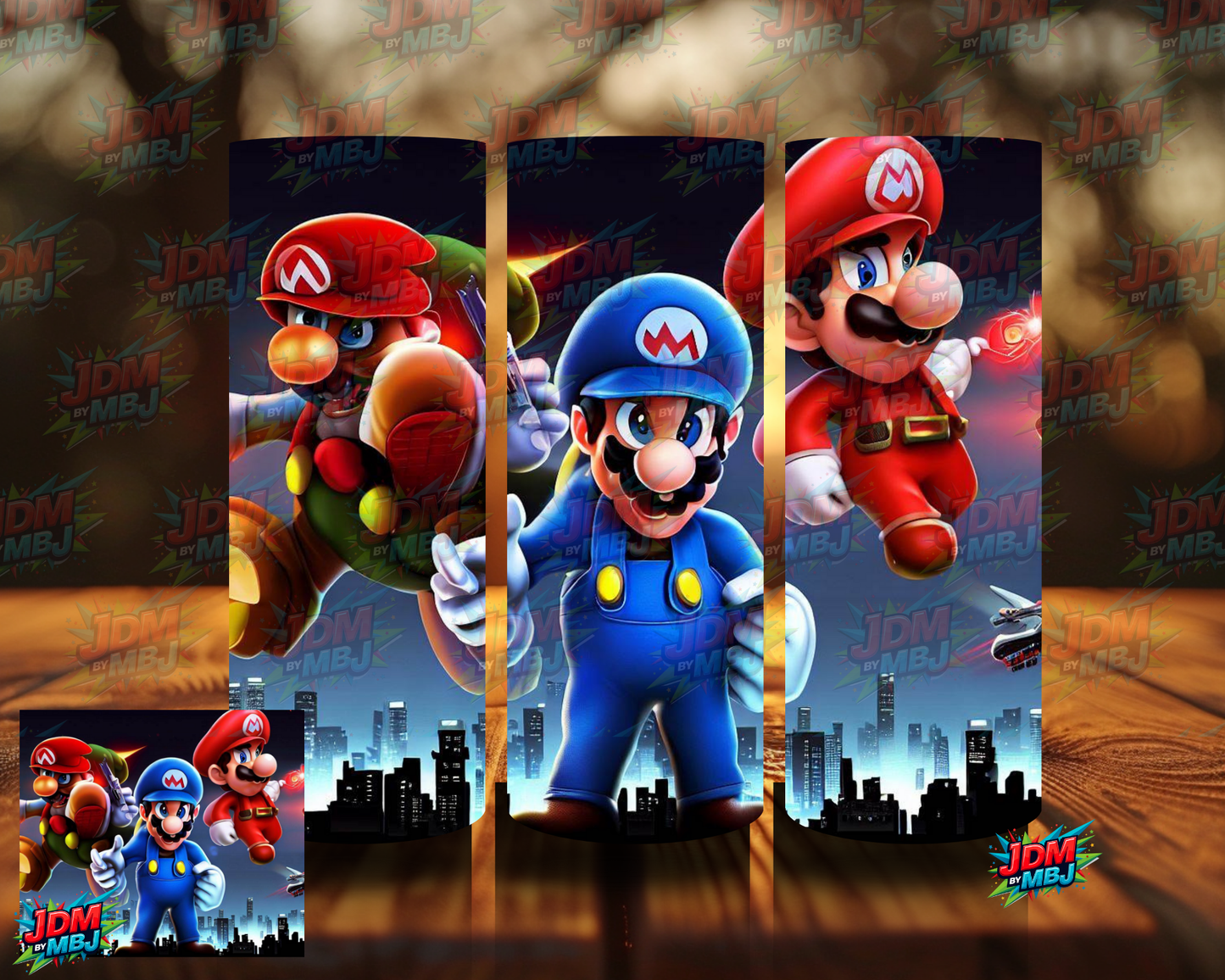 Inspired by Super Mario Sublimation Prints