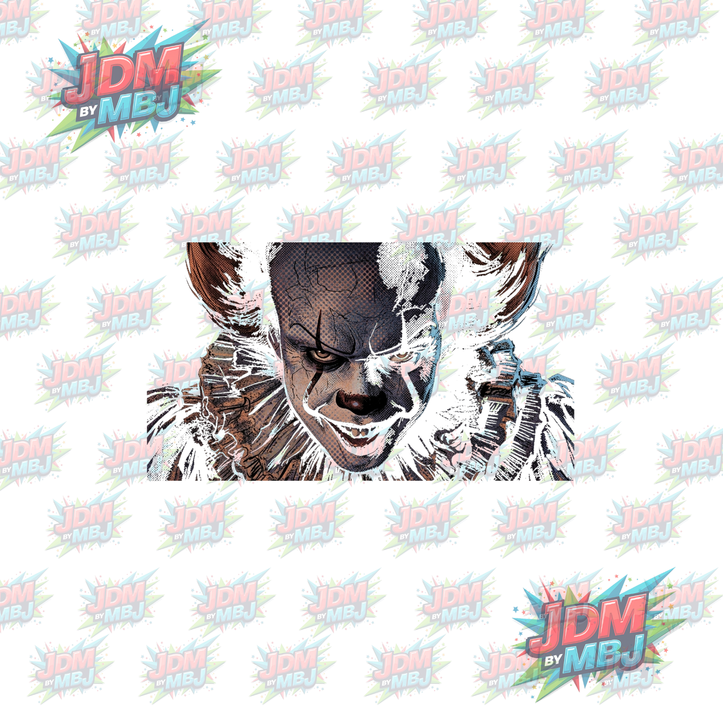 Iron On - Horror 'Halftone' DTF