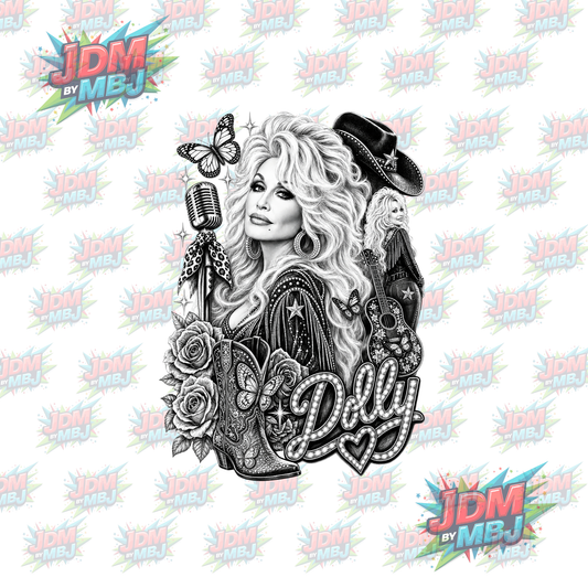 Iron On - Dolly Parton DTF