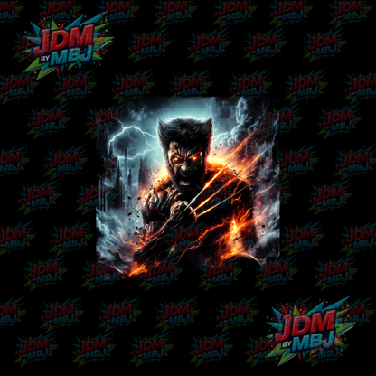 Iron On - Superhero Halftone DTF
