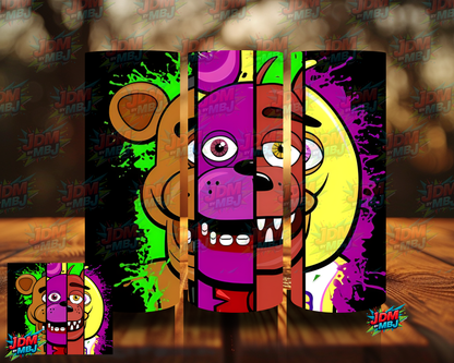 Inspired by Five Nights of Freddy Sublimation Prints