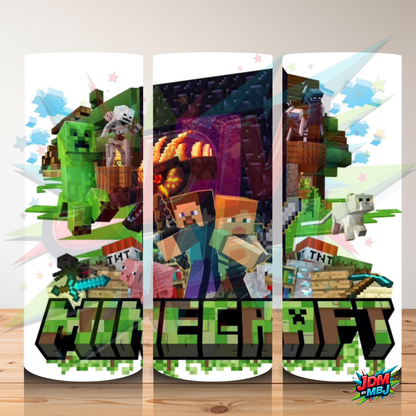 Inspirado en las impresiones de sublimación de MineCraft