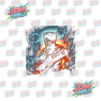 Iron On - Superhero Halftone DTF
