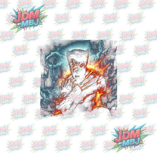 Iron On - Superhero Halftone DTF