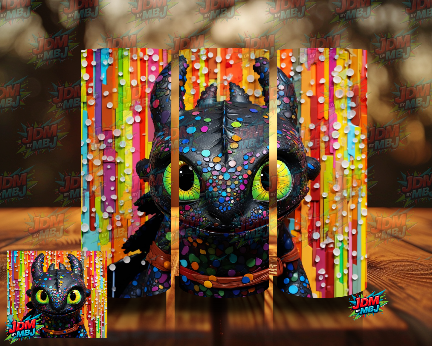 Inspired by Toothless Sublimation Prints