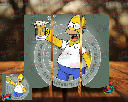 Inspired by The Simpson Sublimation Prints