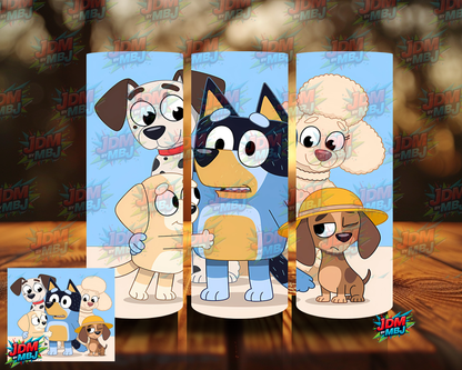 Inspired by Bluey Sublimation Prints