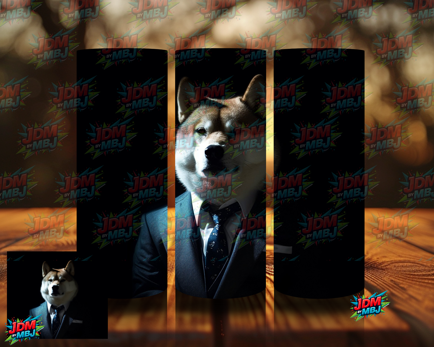 Dog's in Suit Sublimation Prints