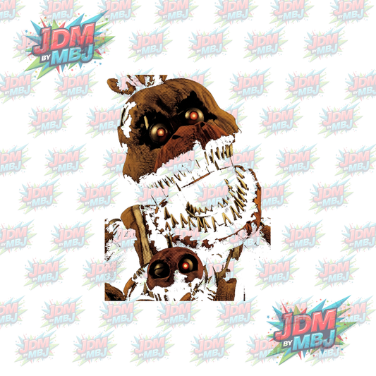 Iron On - Horror 'Halftone' DTF