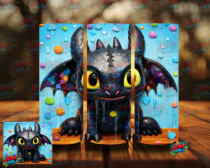 Inspired by Toothless Sublimation Prints