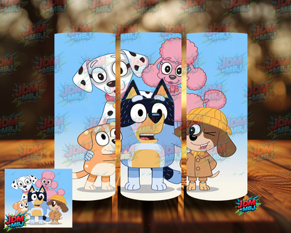 Inspired by Bluey Sublimation Prints