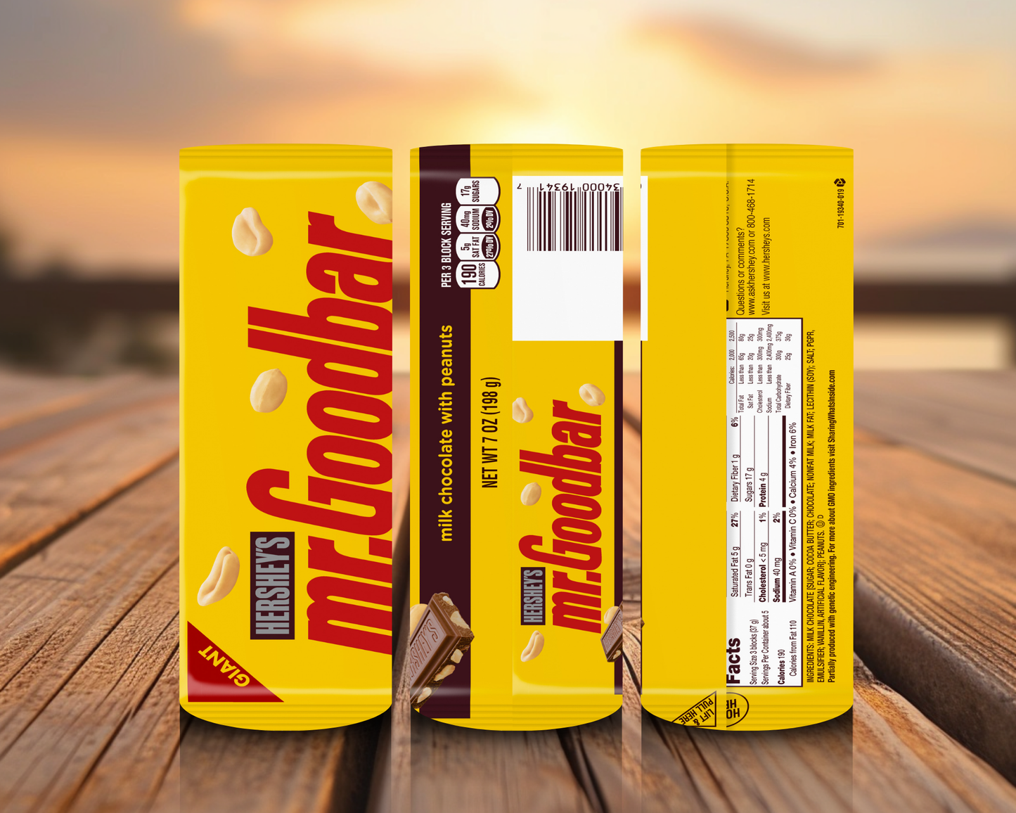 Inspirado en impresiones de sublimación de snacks