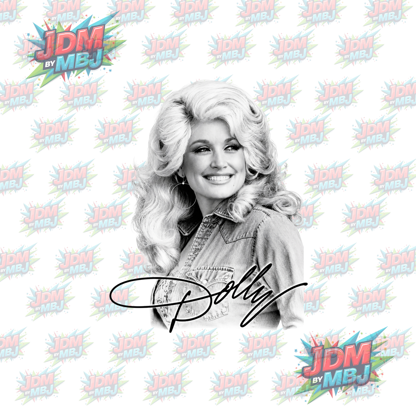 Iron On - Dolly Parton DTF