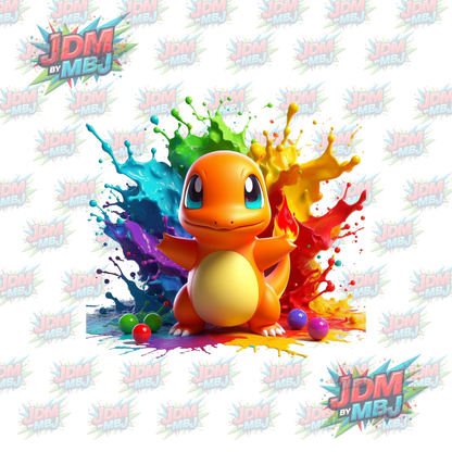 Iron On - Inspired Disney Colour Splash DTF 20cm