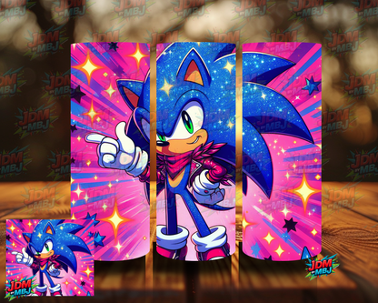Inspired by Sonic The Hedgehog Sublimation Prints