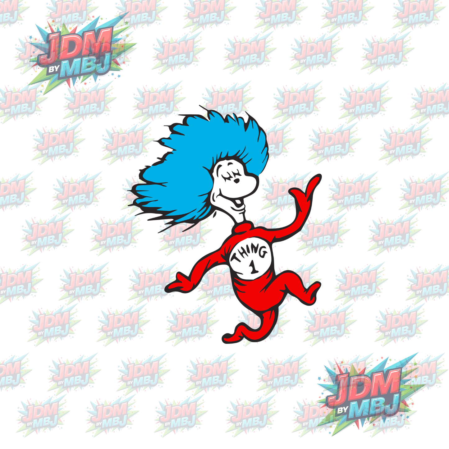 Iron On - Cat In The Hat DTF