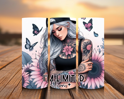 Inspirado en las impresiones de sublimación de Tattoo Girl