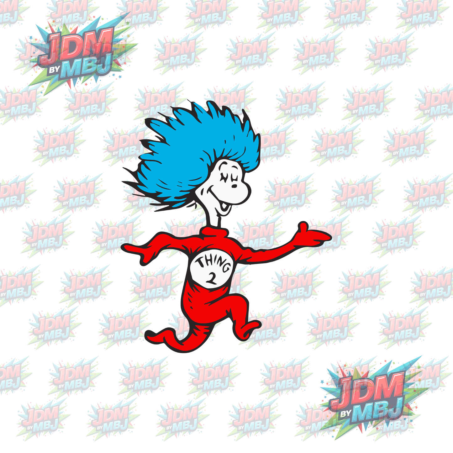 Iron On - Cat In The Hat DTF