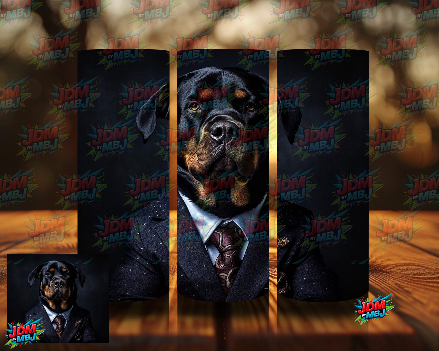 Dog's in Suit Sublimation Prints
