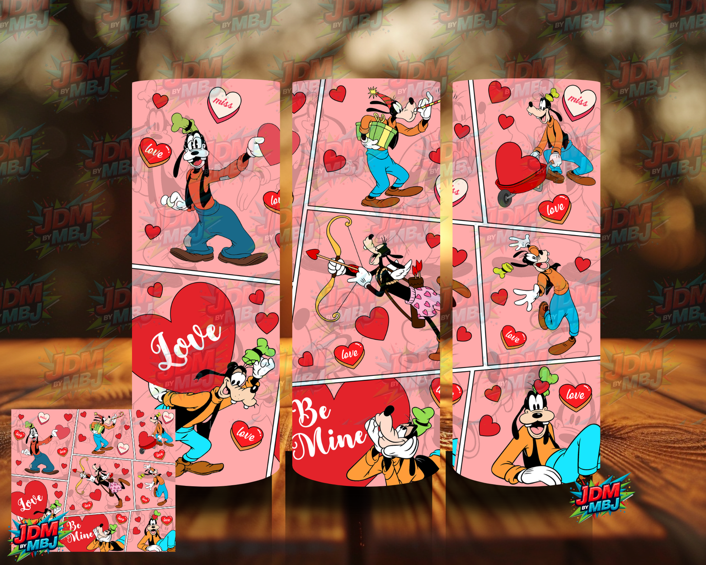 Inspired by Valentine Disney Sublimation Prints