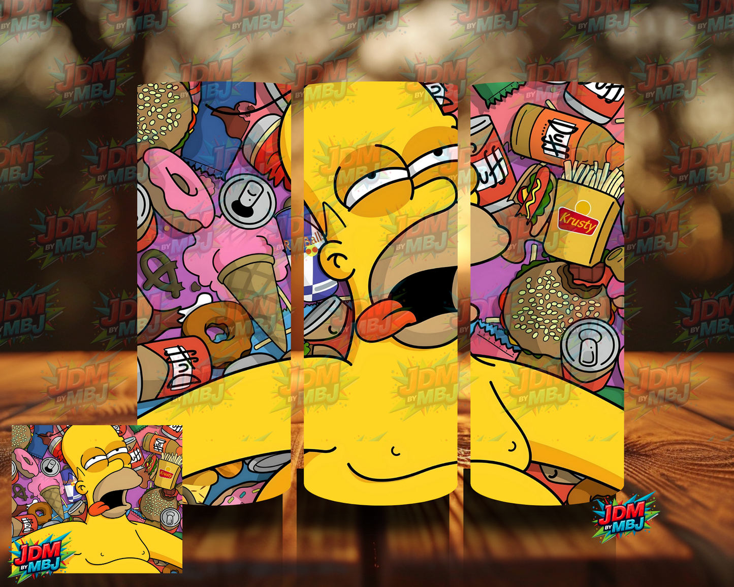 Inspired by The Simpson Sublimation Prints
