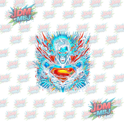 Iron On - Superhero Halftone DTF