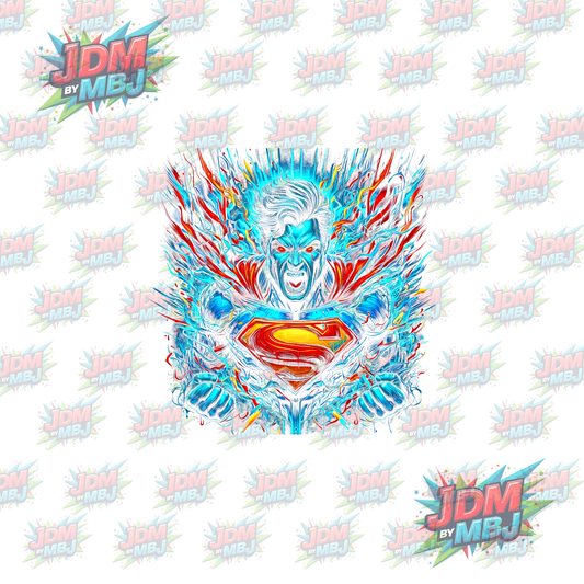 Iron On - Superhero Halftone DTF