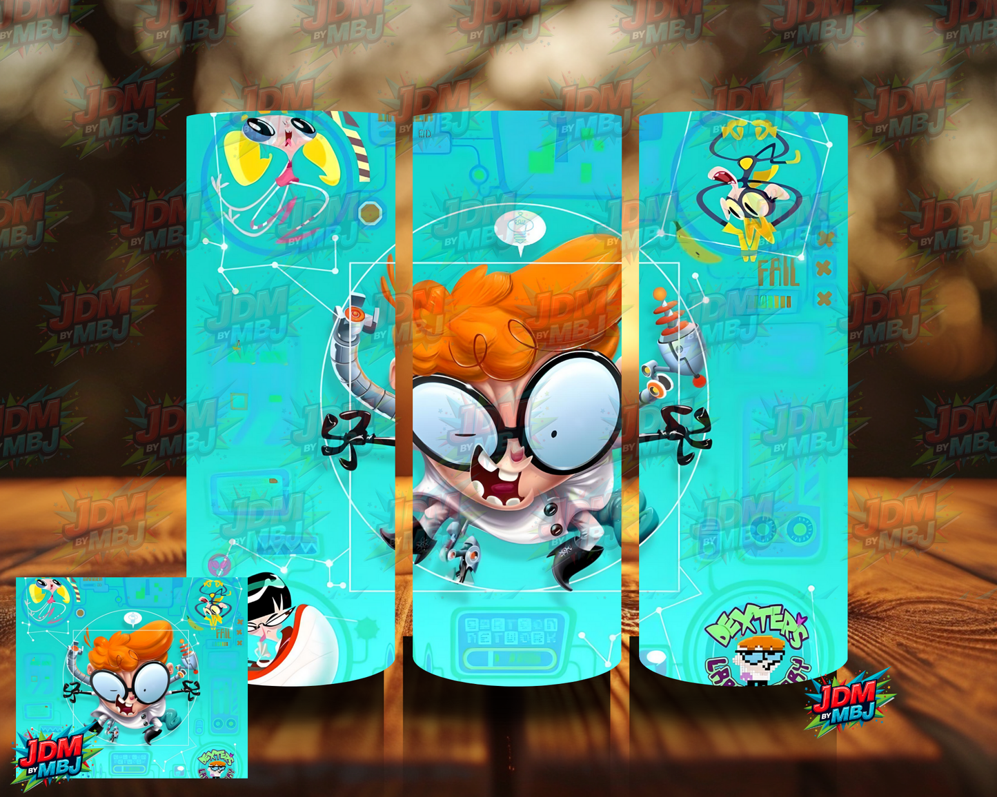 Inspired by Dexter's Laboratory Sublimation Prints