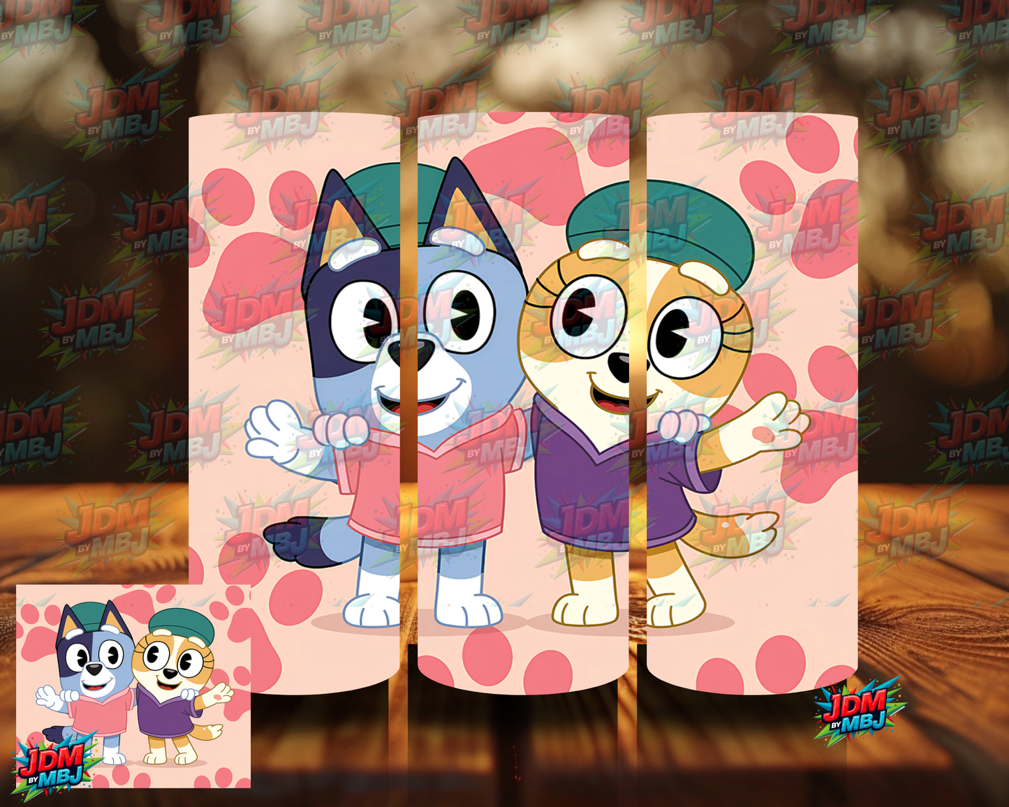 Inspired by Bluey Sublimation Prints