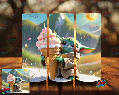 Inspired by Yoda Sublimation Prints