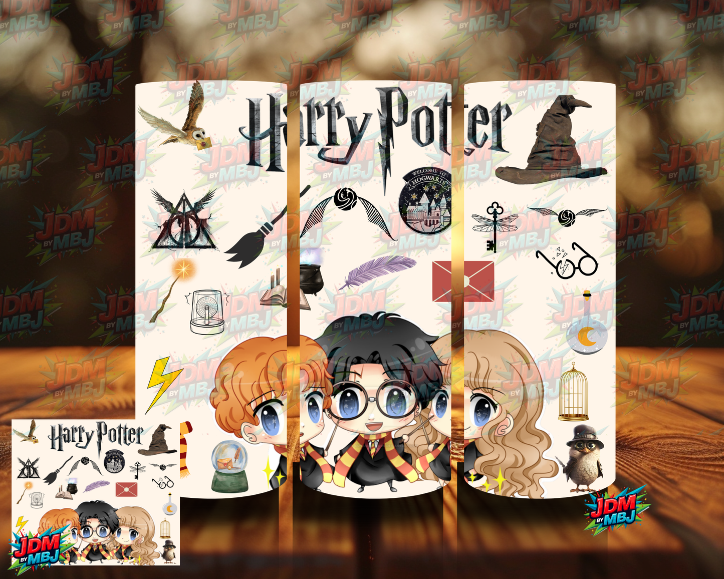 Inspired by Harry Potter Sublimation Prints