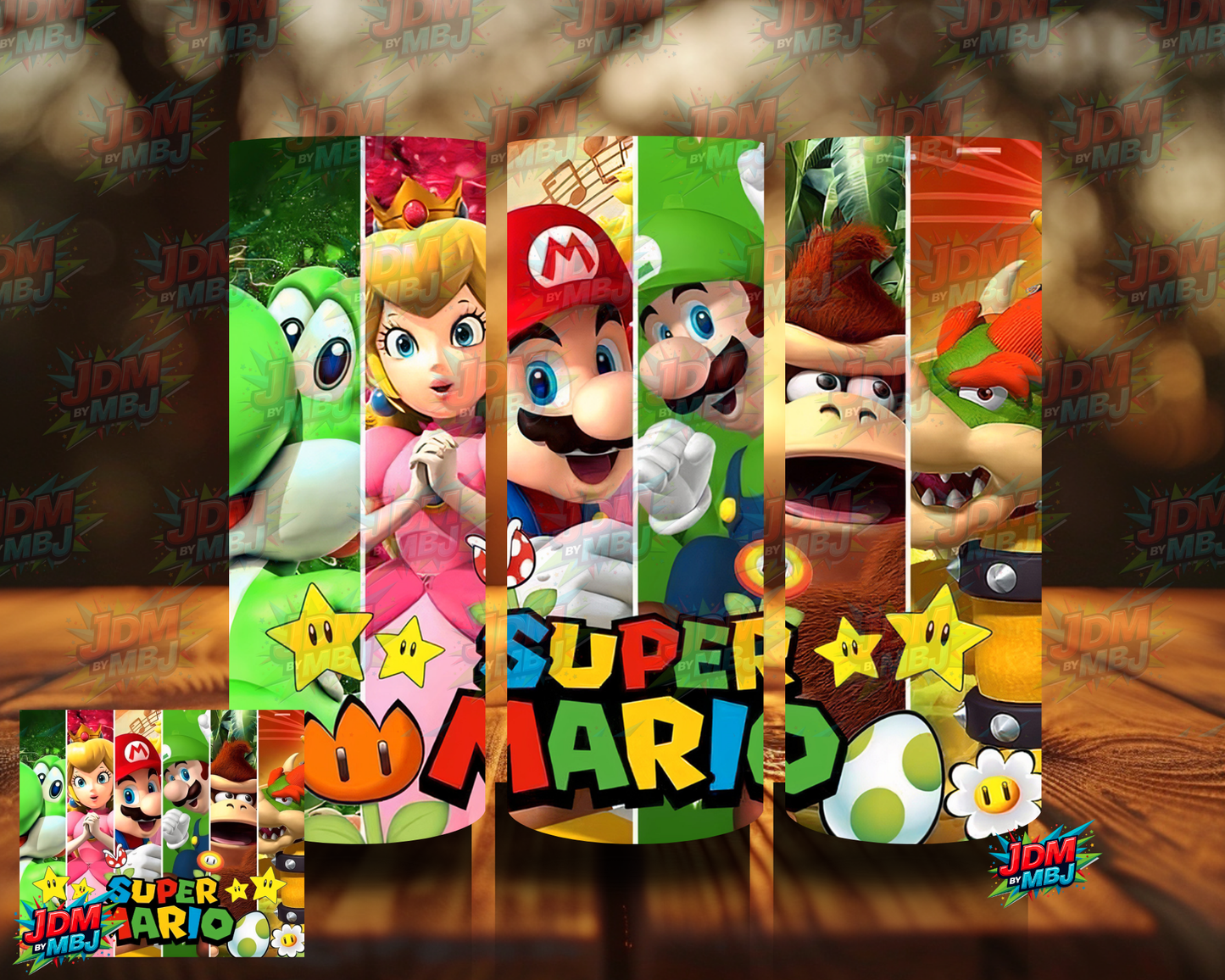 Inspired by Super Mario Sublimation Prints