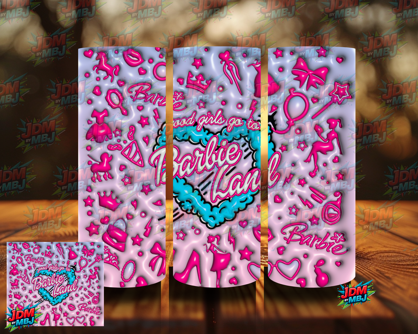 Inspired by Barbie Volume 1 Sublimation Prints