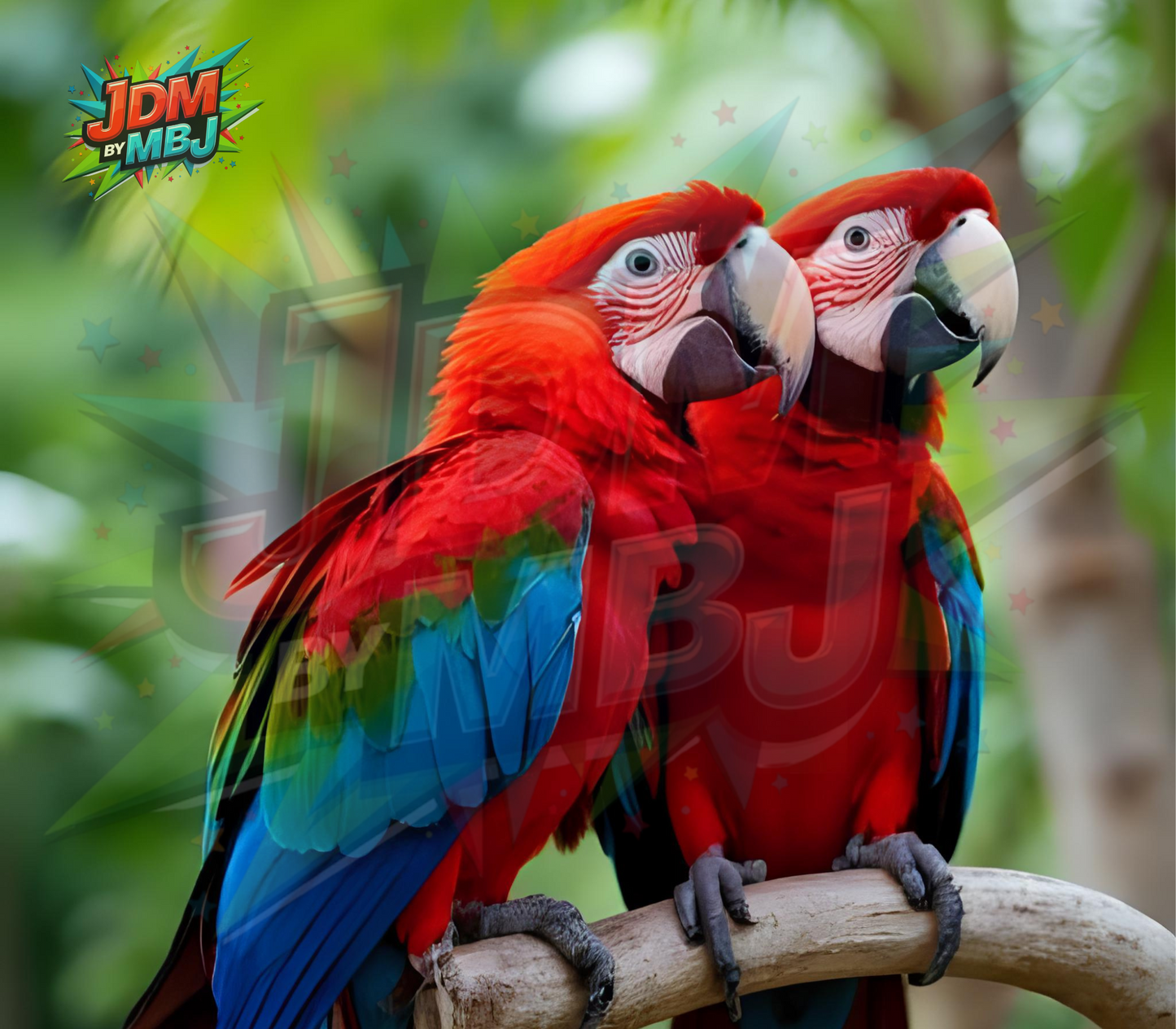 Inspirado en las impresiones de sublimación de Bird