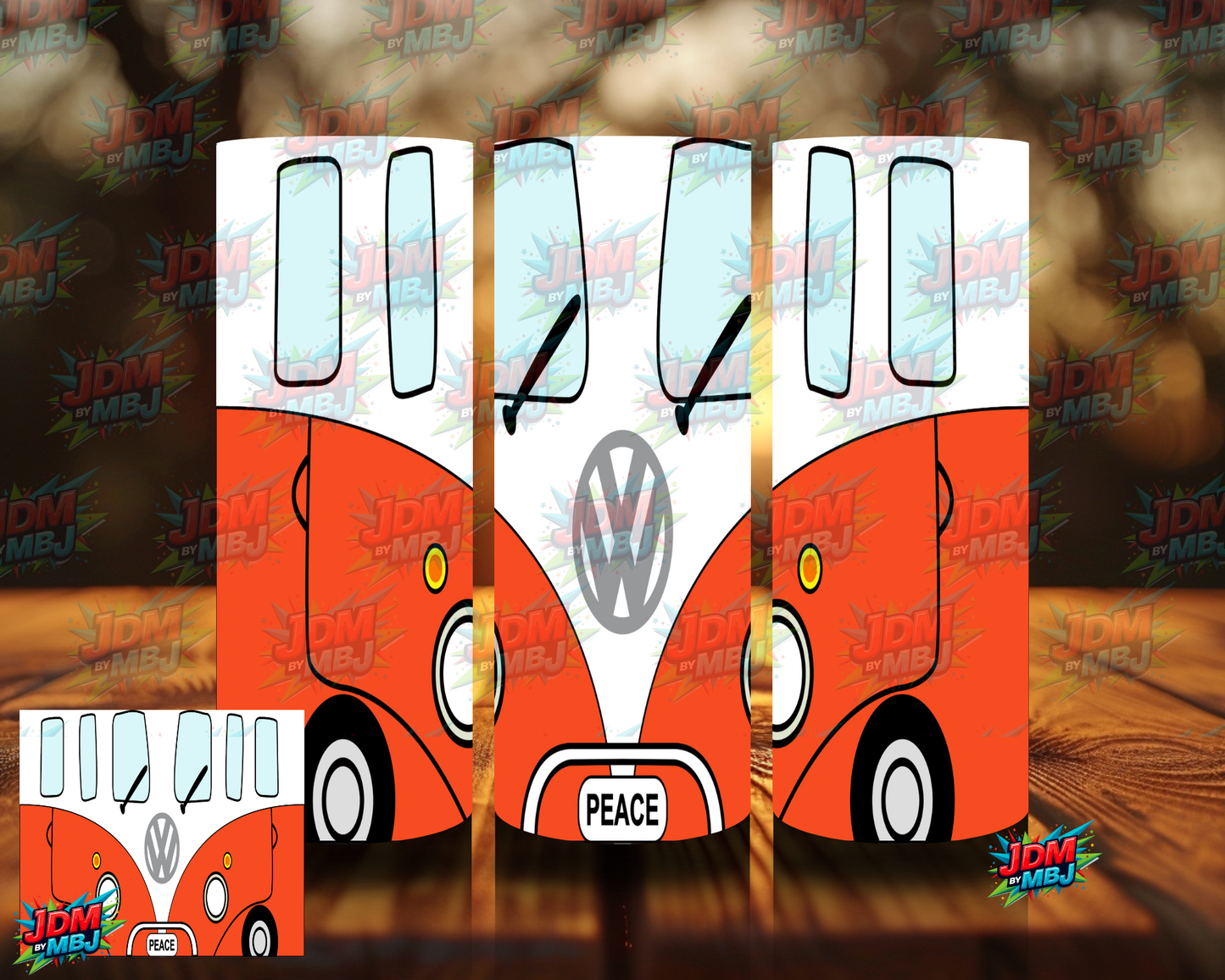 Inspired by VW Vans Sublimation Prints