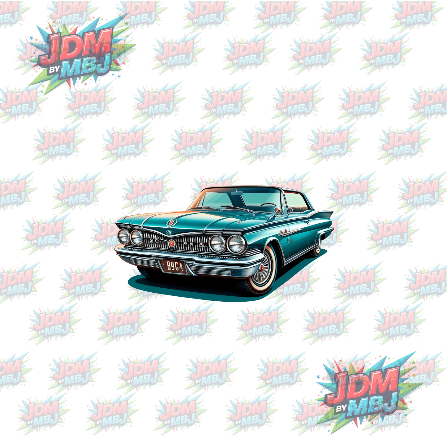 Iron On - Classic Vintage Cars DTF 20cm